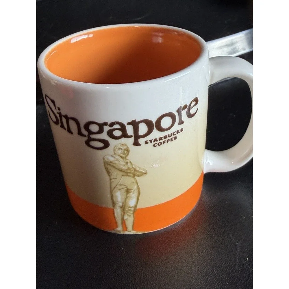 Singapore Souvenir Collection:Mugs, Bottle Opener, and Fridge Magnet